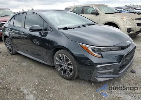 2020 Toyota Corolla Se from USA, damaged, VIN JTDS4RCE4LJ019643